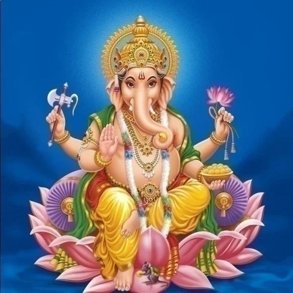 New Ganesha Elephant God Pendent Necklace - Picture 7 of 7